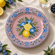 Daily Decorative Charger Plate – Dusty Rose Element Mix decorative charger plate on a styled table.