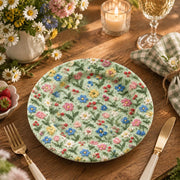 Easter Decorative Charger Plate – Mint Spring Bloom Allover - MintiHome