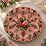 Daily Decorative Charger Plate – Rose Ground Bouquet - MintiHome