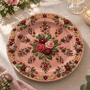Daily Decorative Charger Plate – Rose Ground Bouquet - MintiHome