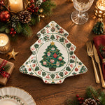 Christmas Decorative Charger Plate – Tree Bauble Ring - MintiHome