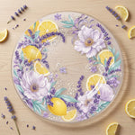 Clear Transparent Charger Plates - Elegant Glass-Look Dinner Table Decor - effect view 1