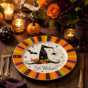 Modern White Charger Plates – Elegant Dining Table Decor Set - scene view 1