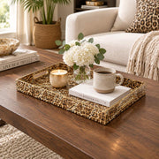 Daily Decorative Plastic Serving Tray – Caramel Pelt Trio - MintiHome