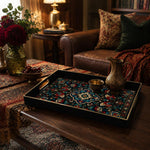 Eid al-Adha Damask Plastic Serving Tray – Islamic Floral - MintiHome
