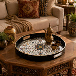 Eid al-Adha Mandala Plastic Serving Tray – Botanical Floral - MintiHome