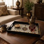 Eid al-Adha Mandala Plastic Serving Tray – Botanical Floral - MintiHome