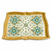 Ramadan Decorative Serving Tray – Cream Star Lattice Symmetry - MintiHome