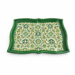 Ramadan Decorative Serving Tray – Cream Star Lattice Repeat - MintiHome