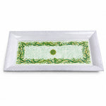 Ramadan Decorative Serving Tray – Cream Calligraphy Border Panel - MintiHome