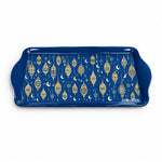 Ramadan Decorative Serving Tray – Cobalt Lantern Seamless Repeat - MintiHome