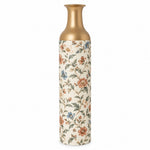 Daily Metal Flower Vase – Cottage Wildflower Sprig decorative metal vase shown in a product view.