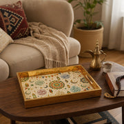 Ramadan Kareem Glass Serving Tray – Mandala Lanterns - MintiHome