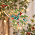 Christmas Acrylic Hanging Wall Decor – Pine Star Hanger - MintiHome
