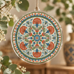 Ramadan Acrylic Hanging Wall Decor – Dotted Ring Medallion - MintiHome