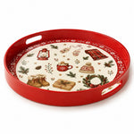 Christmas Cozy Winter Serving Tray - Mittens Cocoa - MintiHome