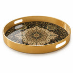 Eid al-Adha Paisley Plastic Serving Tray – Geometric Floral - MintiHome
