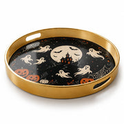 Halloween Silhouette Plastic Serving Tray – Mansion Moon - MintiHome