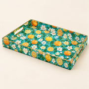 Citrus Slice Serving Tray - Lemon Lime Summer Decor - MintiHome