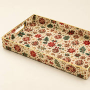 Christmas Folk Tree Serving Tray - Gifts and Ferns - MintiHome