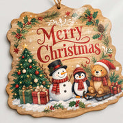 Christmas Merry Little Calligraphy Wood Sign – Tiered Holiday - MintiHome