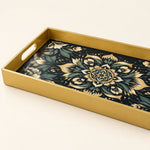 Ramadan & Eid al-Fitr Plastic Serving Tray – Nautical Compass Rose - MintiHome