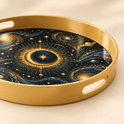 Ramadan & Eid al-Fitr Plastic Serving Tray – Nautical Compass Rose - MintiHome