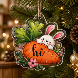 Easter carrot bunny 
