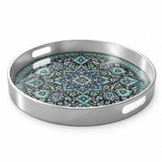 Ramadan & Eid al-Fitr Plastic Serving Tray – Allover Arabesque Vine - MintiHome