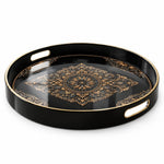 Ramadan & Eid al-Fitr Plastic Serving Tray – Antique Lace Mandala - MintiHome